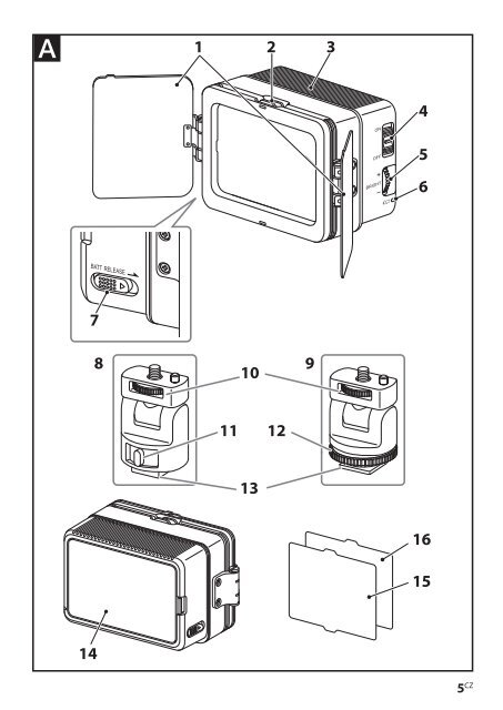 Sony HVL-LE1 - HVL-LE1 Istruzioni per l'uso Ceco