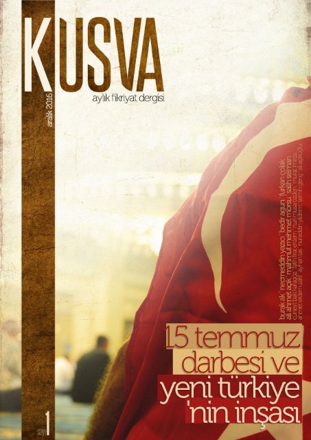 Taniklarin Dilinden 15 Temmuz Direnisi