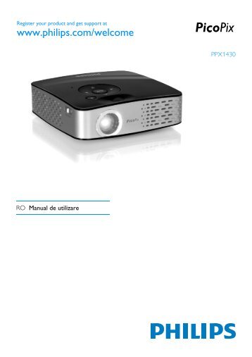 Philips PicoPix Projecteur de poche - Mode dâemploi - RON