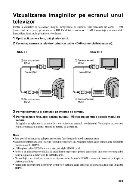 Sony NEX-5RK - NEX-5RK Istruzioni per l'uso Rumeno