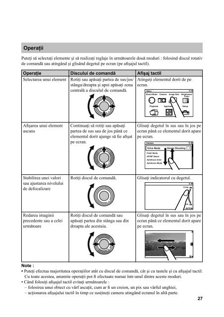 Sony NEX-5RK - NEX-5RK Istruzioni per l'uso Rumeno