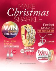 December Christmas catalogue PDF Showcase Jewellers Te Awamutu