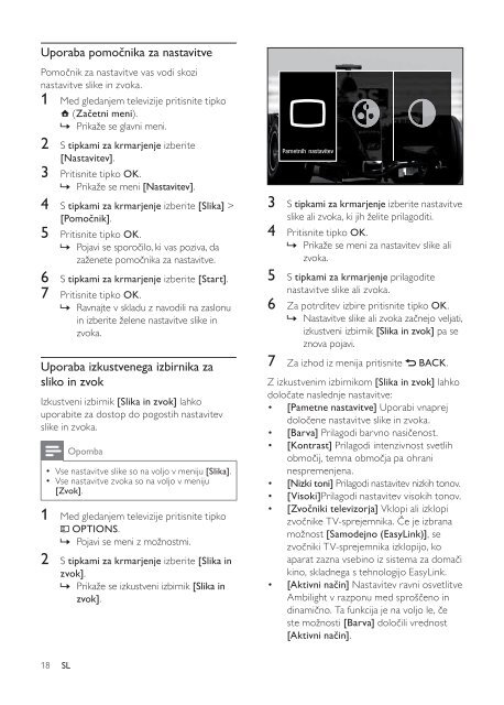 Philips TV LCD - Mode d&rsquo;emploi - SLV