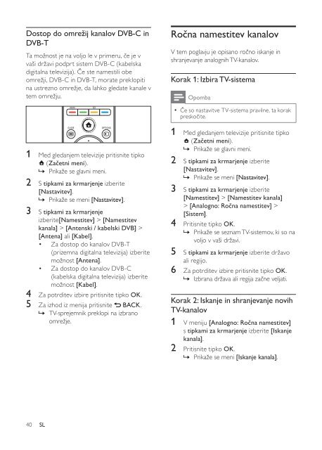 Philips TV LCD - Mode d&rsquo;emploi - SLV