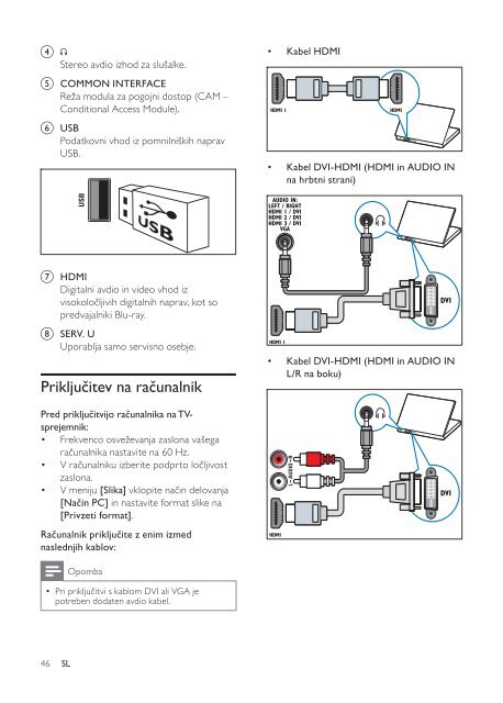 Philips TV LCD - Mode d&rsquo;emploi - SLV