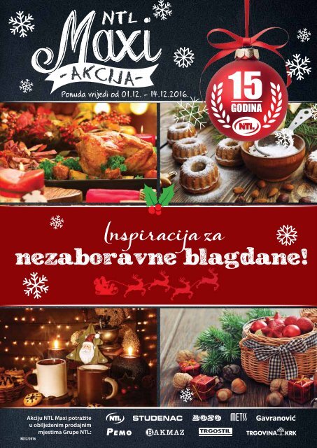 Maxi NTL Akcija za nezaboravne blagdane