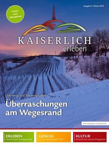 Kaiserlich erleben, Ausgabe 4/2016