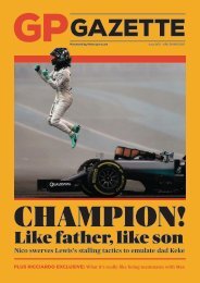 GP Gazette Issue #03 – Abu Dhabi 2016