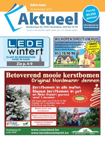 Editie Aalst 30 november 2016