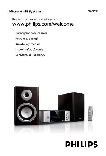 Philips MicrochaÃ®ne hi-fi - Mode dâemploi - HUN