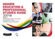 Higher Education Course Guide