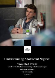 Understanding Adolescent Neglect Troubled Teens