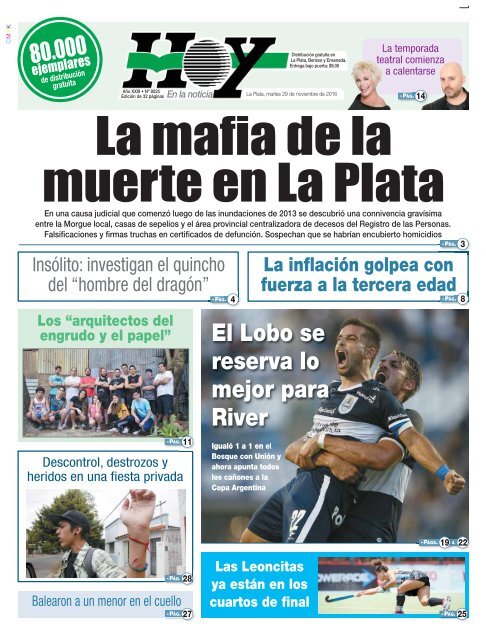 La mafia de la muerte en La Plata