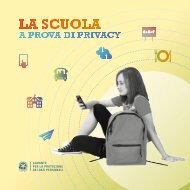 Vademecum - La scuola a prova di privacy- Anno 2016