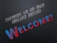 Panchmukhi air and train ambulance services Allahabas-Srinagar