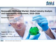 Renewable Methanol Market