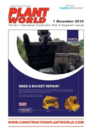 Construction Plant World 1st December 2016