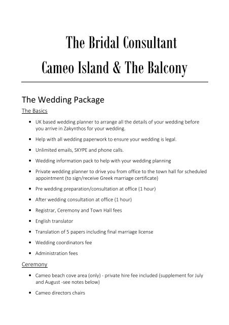 03 Prices Zante Cameo Island And The Balcony 2017
