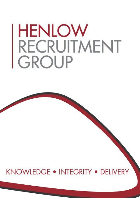 Henlow Recruitment Group - Brochure