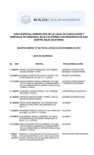 BOLETIN197 SAN QUINTIN 24 DE NOVIEMBRE DEL 2016