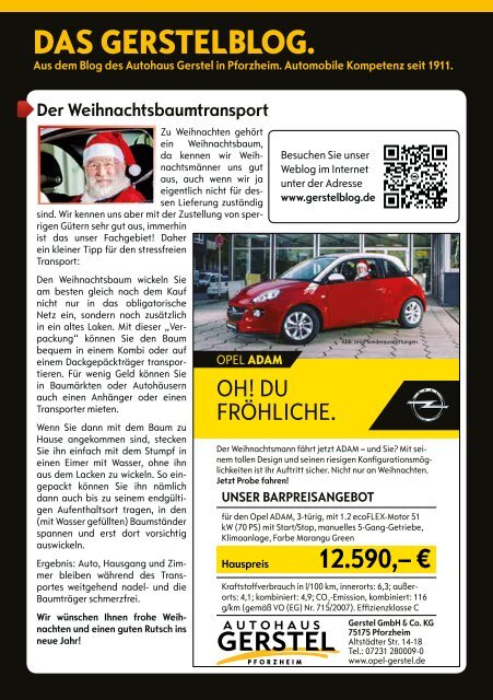 Enzkreis Rundschau Dezember 2016