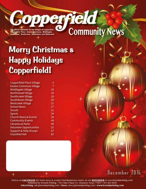 Copperfield December 2016