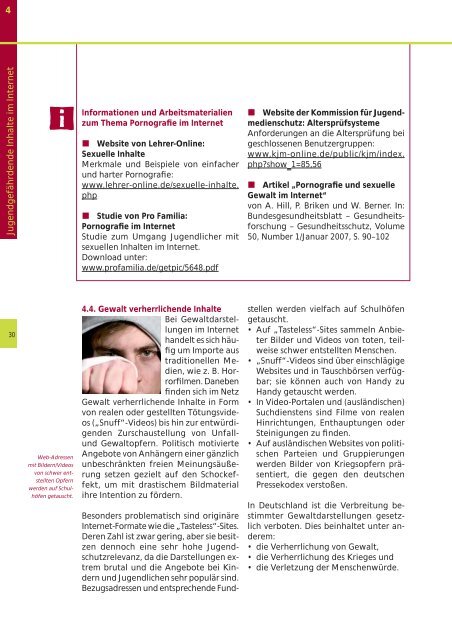 Im Netz der neuen Medien (PDF) - Lehrerfortbildungsserver Baden ...