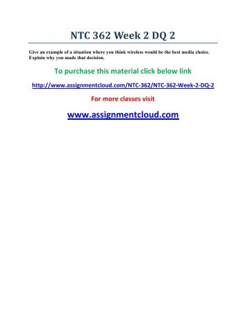 ntc 362 week 5 dq 2 Study ntc 362 entire coursedocx notes from monica a. ntc 362 week 5 dq 2 Study ntc 362 entire coursedocx notes from monica a.