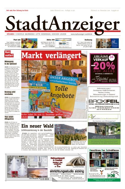 StadtAnzeiger Dülmen KW 48