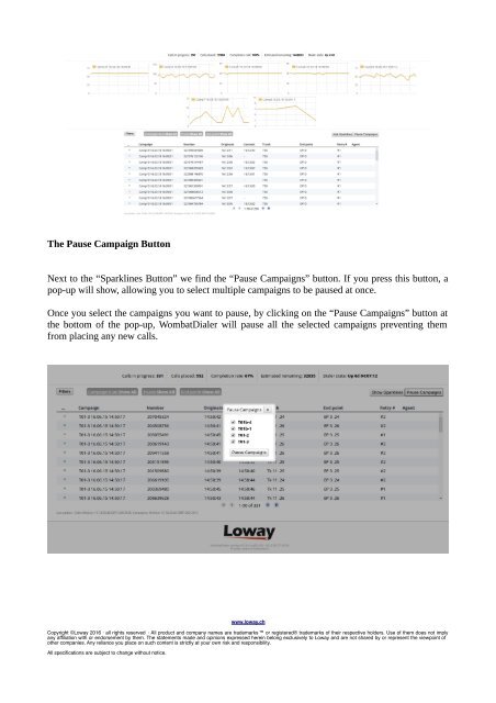 WombatDialer Dialer  The New Realtime Page