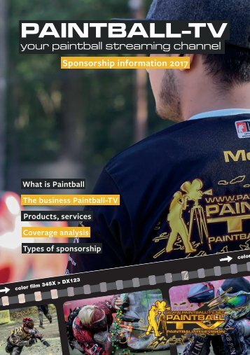 Paintball-TV Sponsorship information 2017