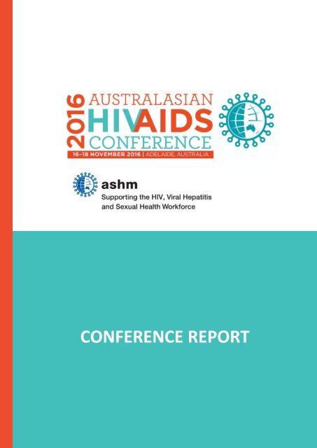 AUSTRALASIAN HIV CONF REPORT 2016_FINAL