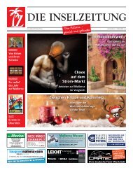 Die Inselzeitung Mallorca Dezember 2016