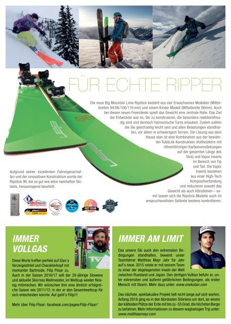 SPORTaktiv Winterguide 2016