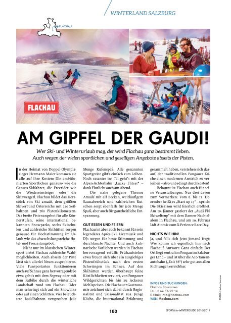 SPORTaktiv Winterguide 2016