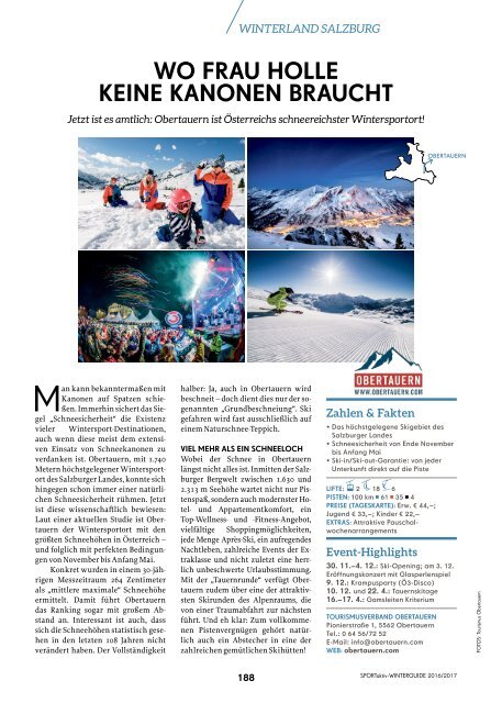 SPORTaktiv Winterguide 2016