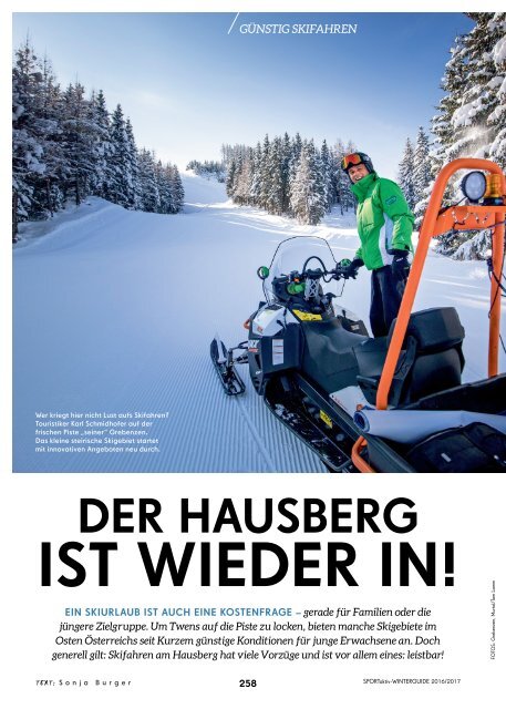 SPORTaktiv Winterguide 2016