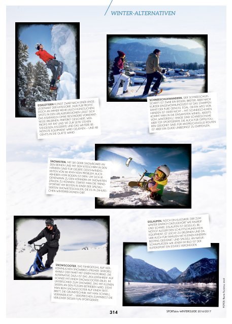 SPORTaktiv Winterguide 2016