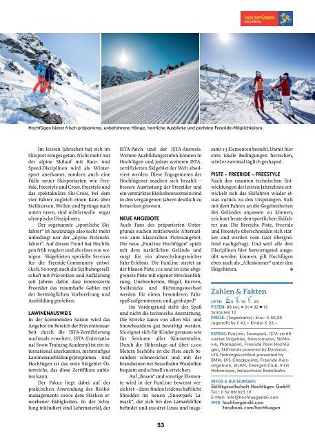 SPORTaktiv Winterguide 2016