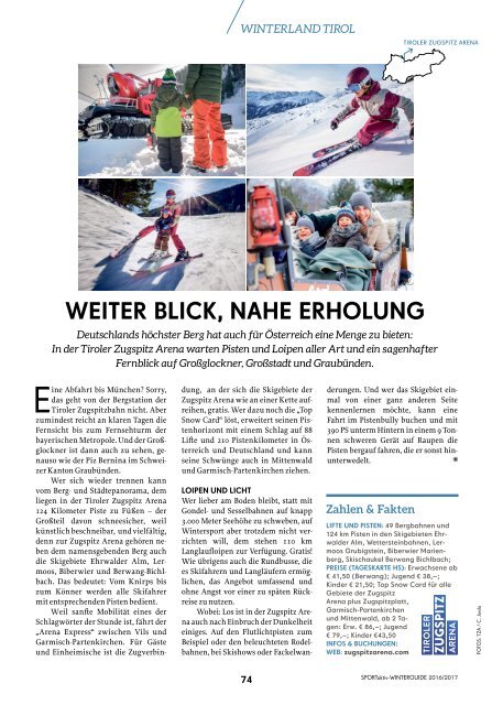 SPORTaktiv Winterguide 2016