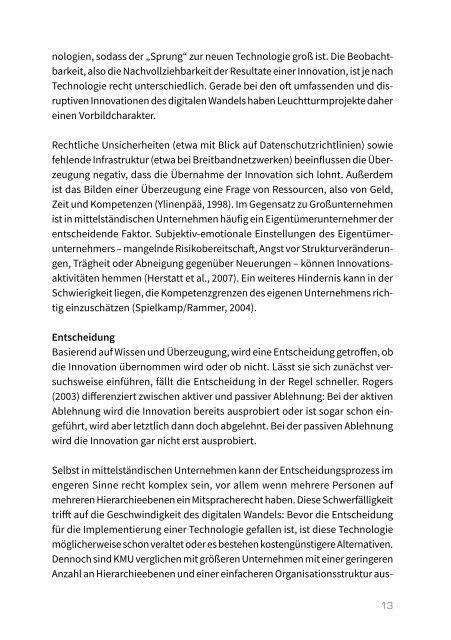 Digitalisierung und Mittelstand