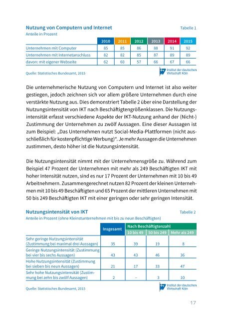 Digitalisierung und Mittelstand