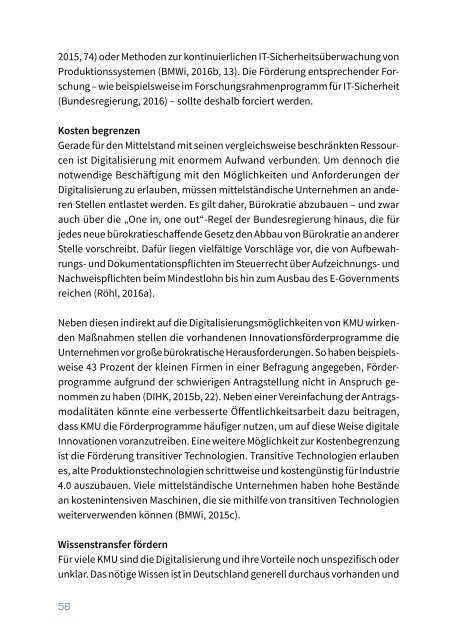 Digitalisierung und Mittelstand