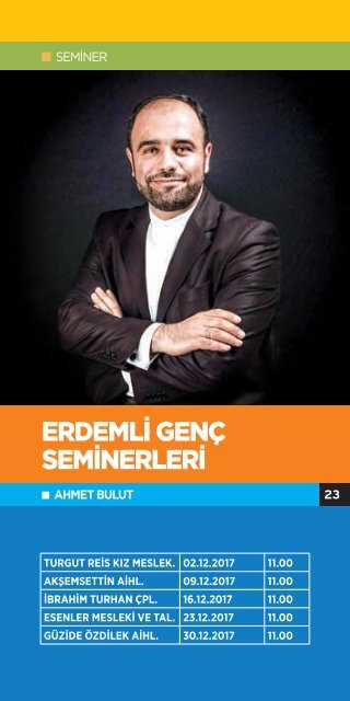 KÜLTÜR SANAT BÜLTENİ