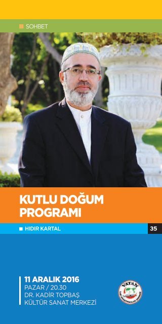 KÜLTÜR SANAT BÜLTENİ