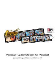 Paintball-TV, dein Stream für Paintball