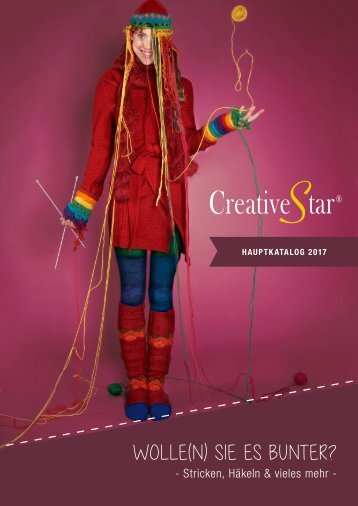 CreativeStar Hauptkatalog 2017 Wolle und mehr