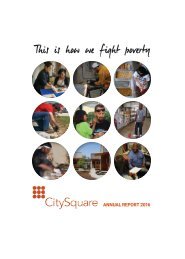 2016 CitySquare Annual Report