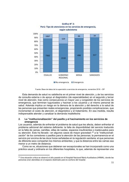 establecimientos de salud públicos y el acceso a medicamentos esenciales