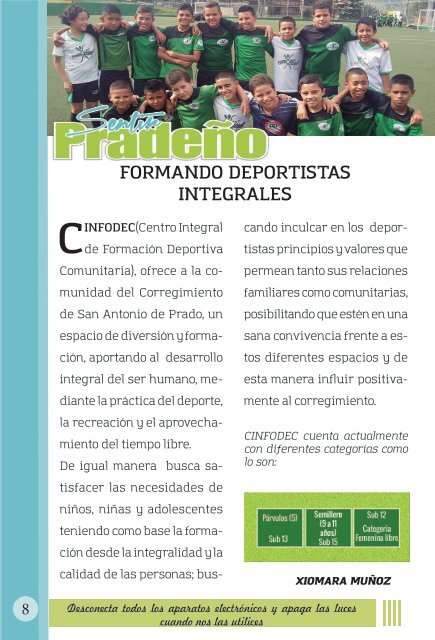 REVISTA SENTIR PRADEÑO